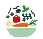 polygonal-salad-vector-illustration_23-2147496172